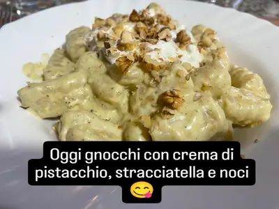 gnocchi pistacchio