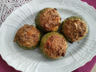 zucchine tonde ripiene